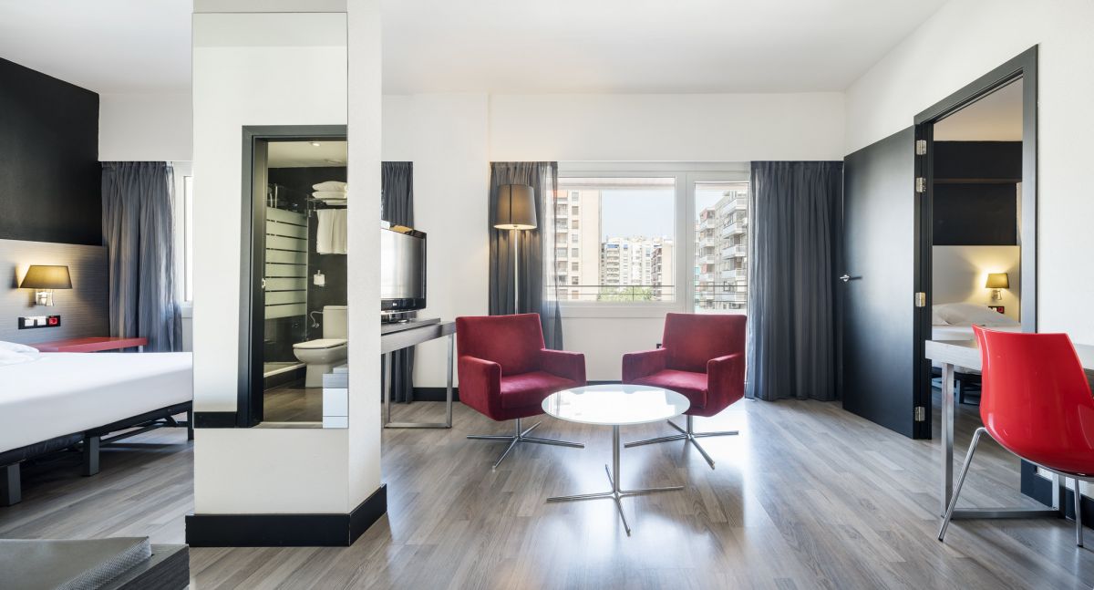 Habitación del Hotel ILUNION Romareda