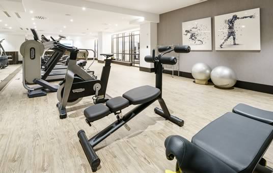GImnasio en el Hotel ILUNION Bilbao