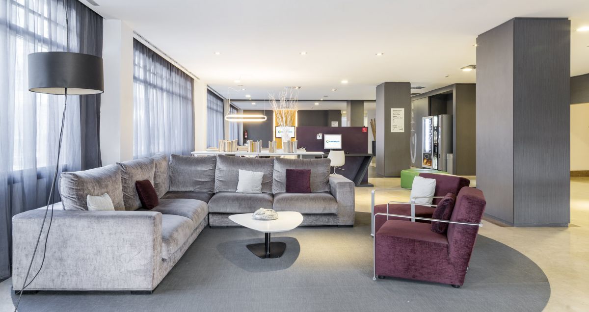 Zonas comunes hotel Romareda